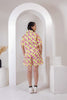 Whimsical Owl: Colorful Cotton Shirt and Shorts Cotton Co-ord Set – Lykcon