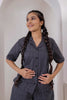 Urban Chevron: Black and White Shirt and Shorts  Cotton Co-ord Set – Lykcon