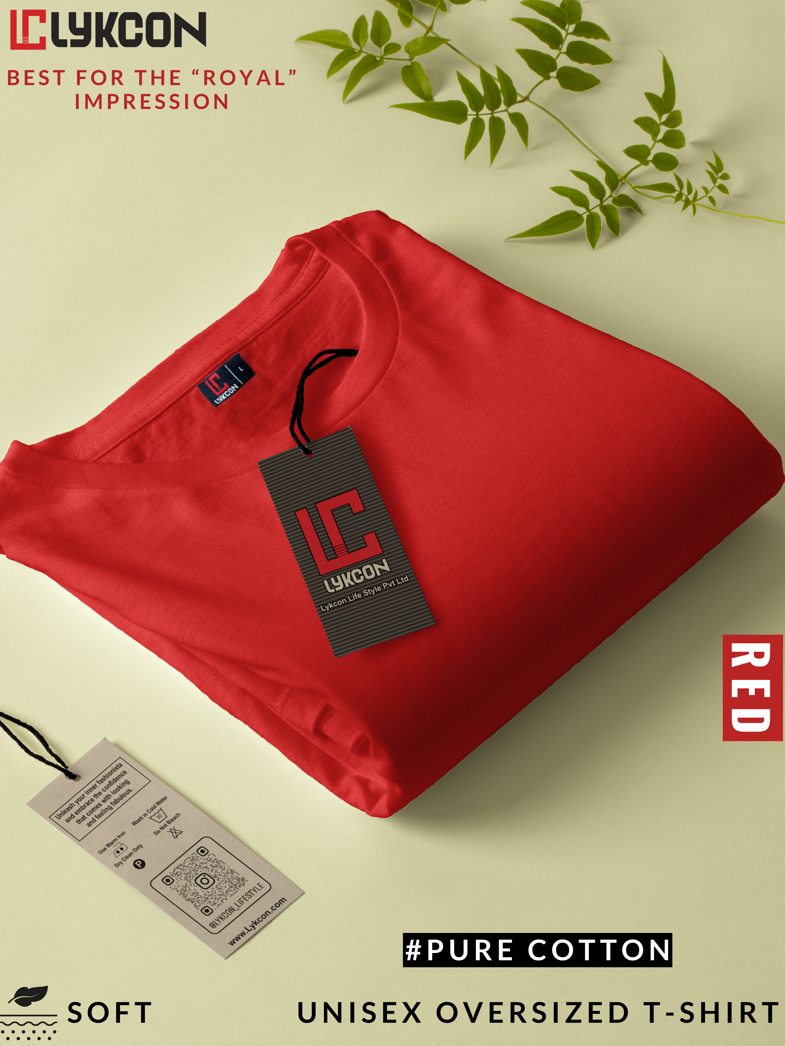 Pick Any-3 Oversized Unisex Solid T-Shirt Combo