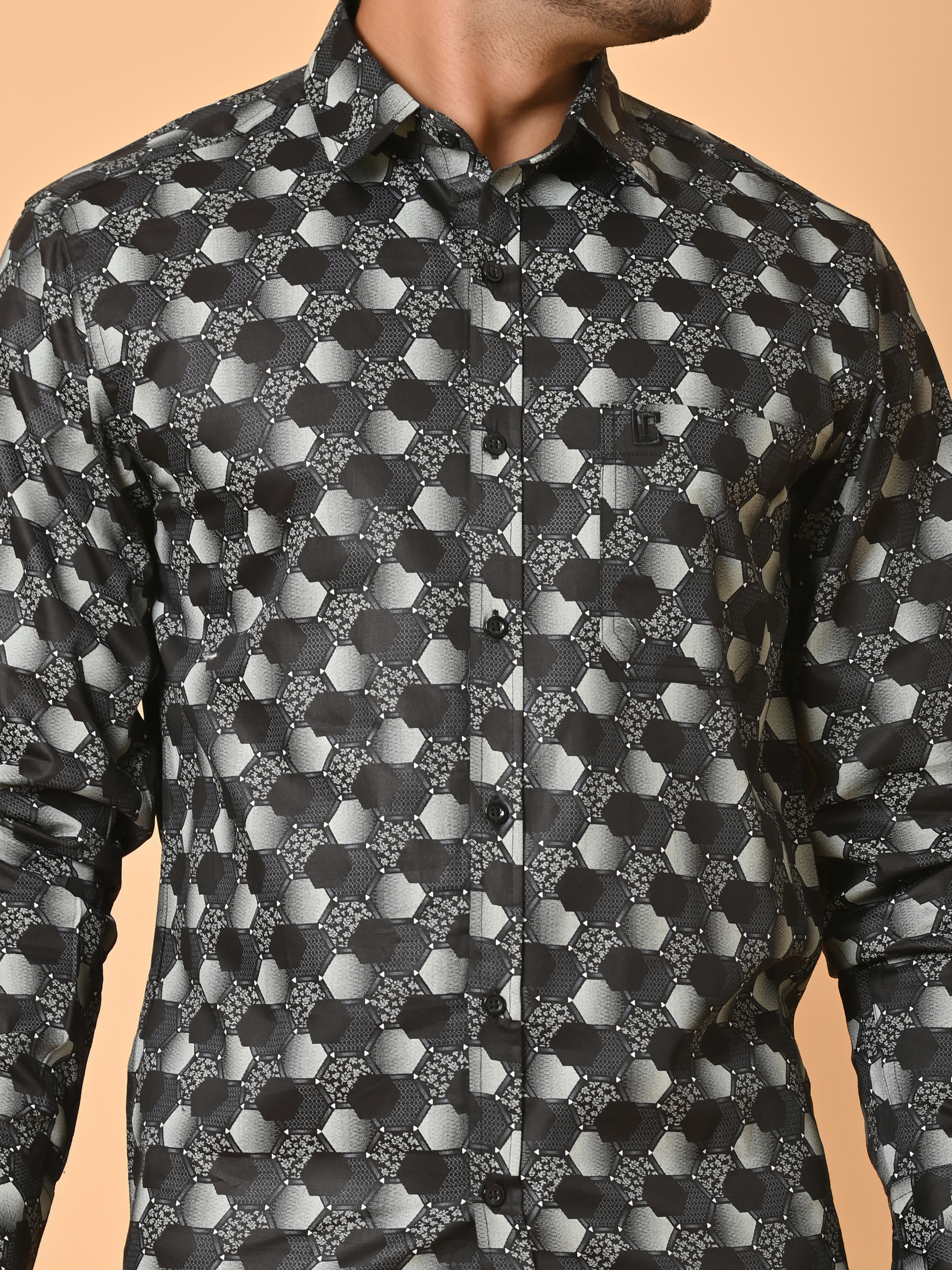 Lykcon Men's Premium Satin  Full Sleeves Printed Shirts:Pick Any 2 @ 2199