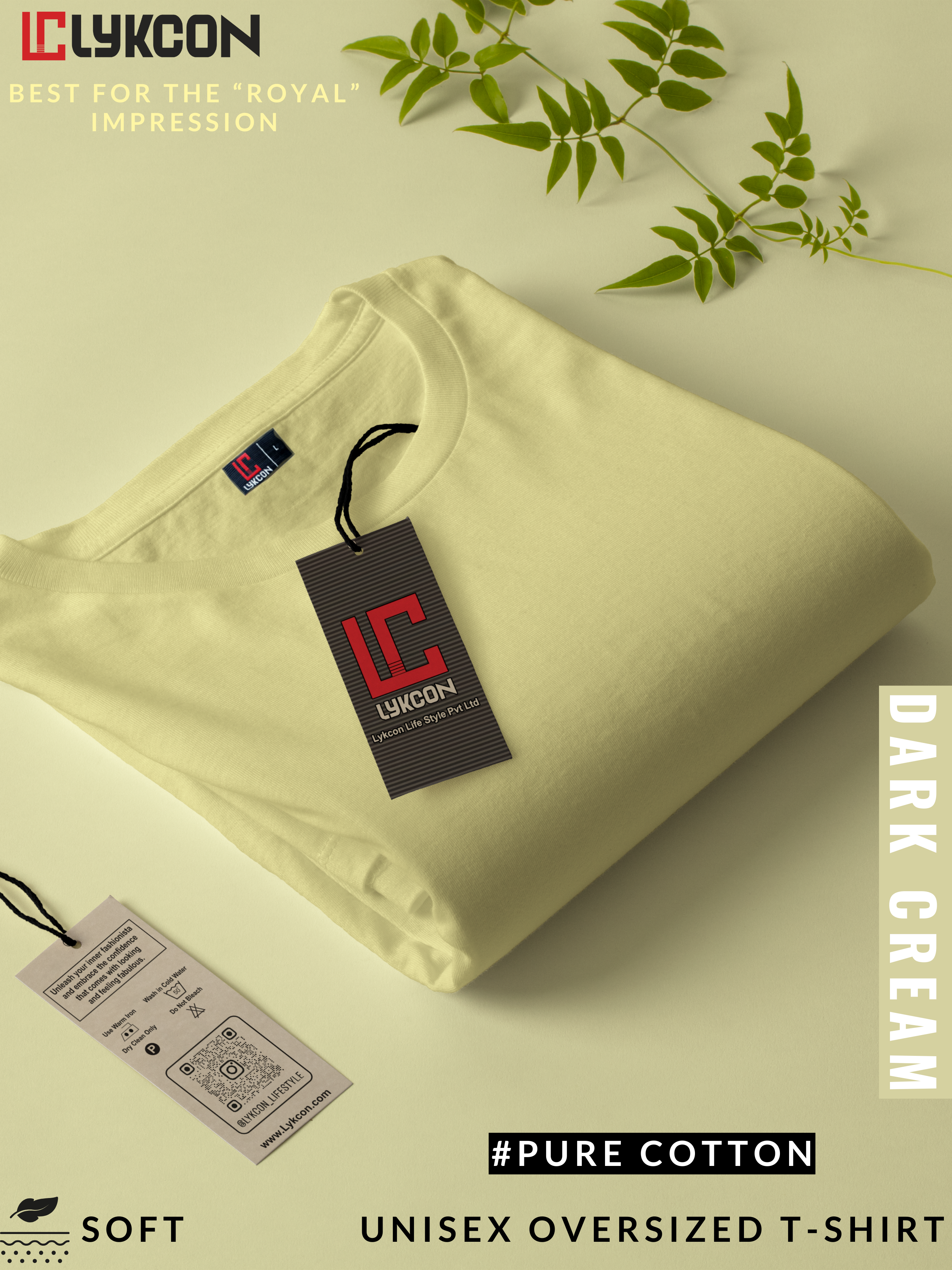 Pick Any-3 Oversized Unisex Solid T-Shirt Combo