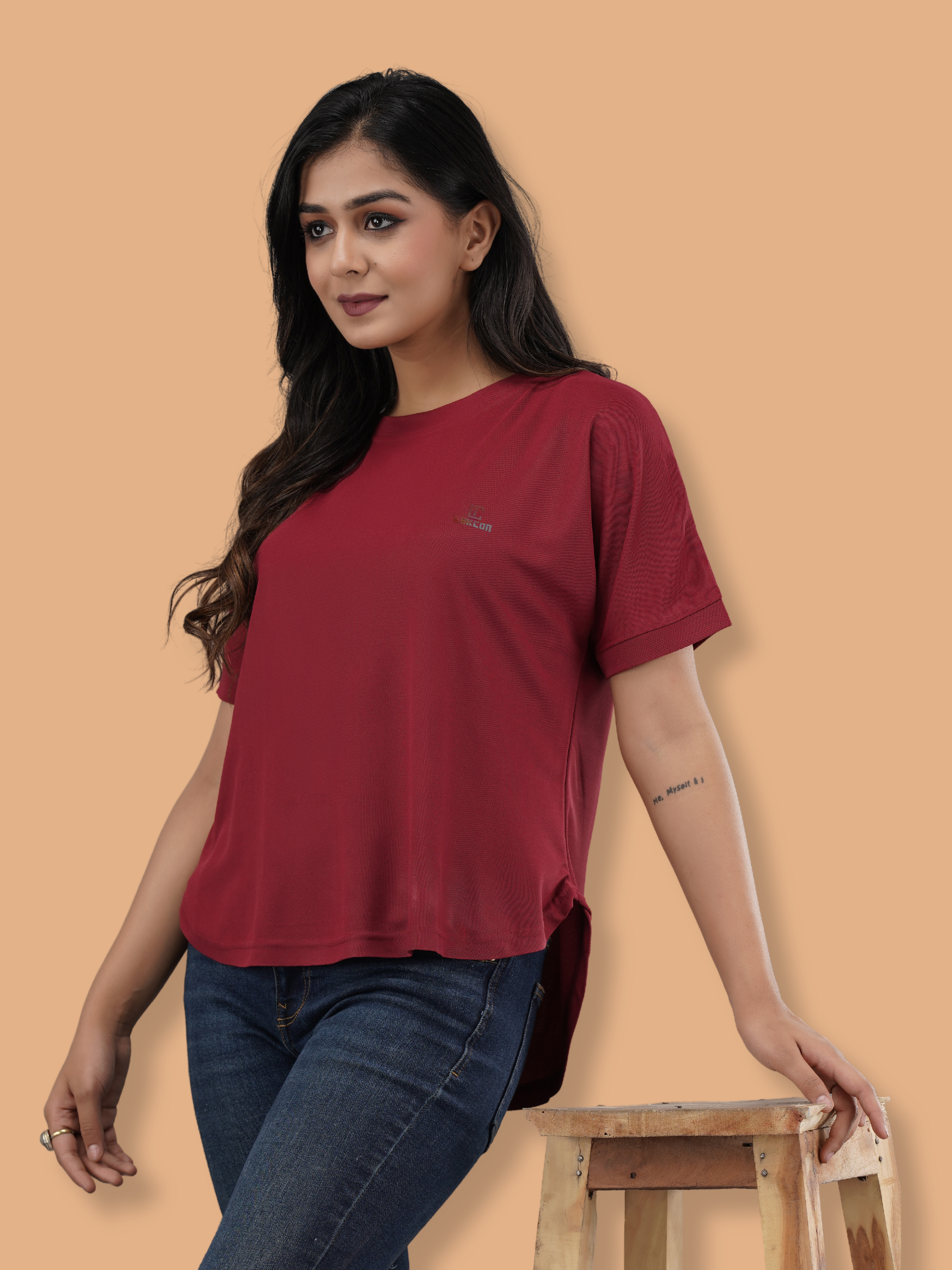 Women's Rapid Dry Asymmetric Tops: Pick Any 3 : 999