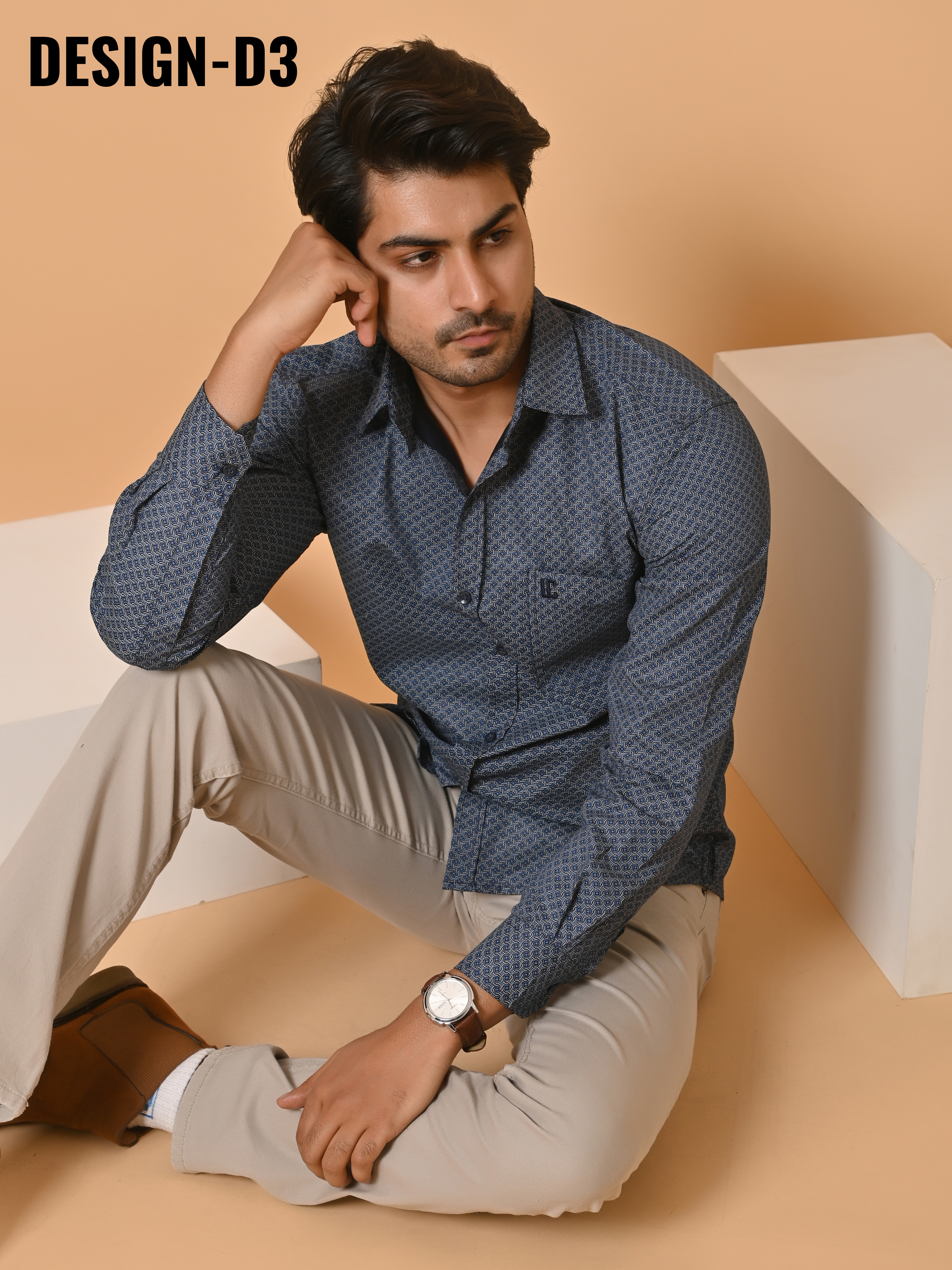 Lykcon Men's Premium Satin  Full Sleeves Printed Shirts:Pick Any 2 @ 2199