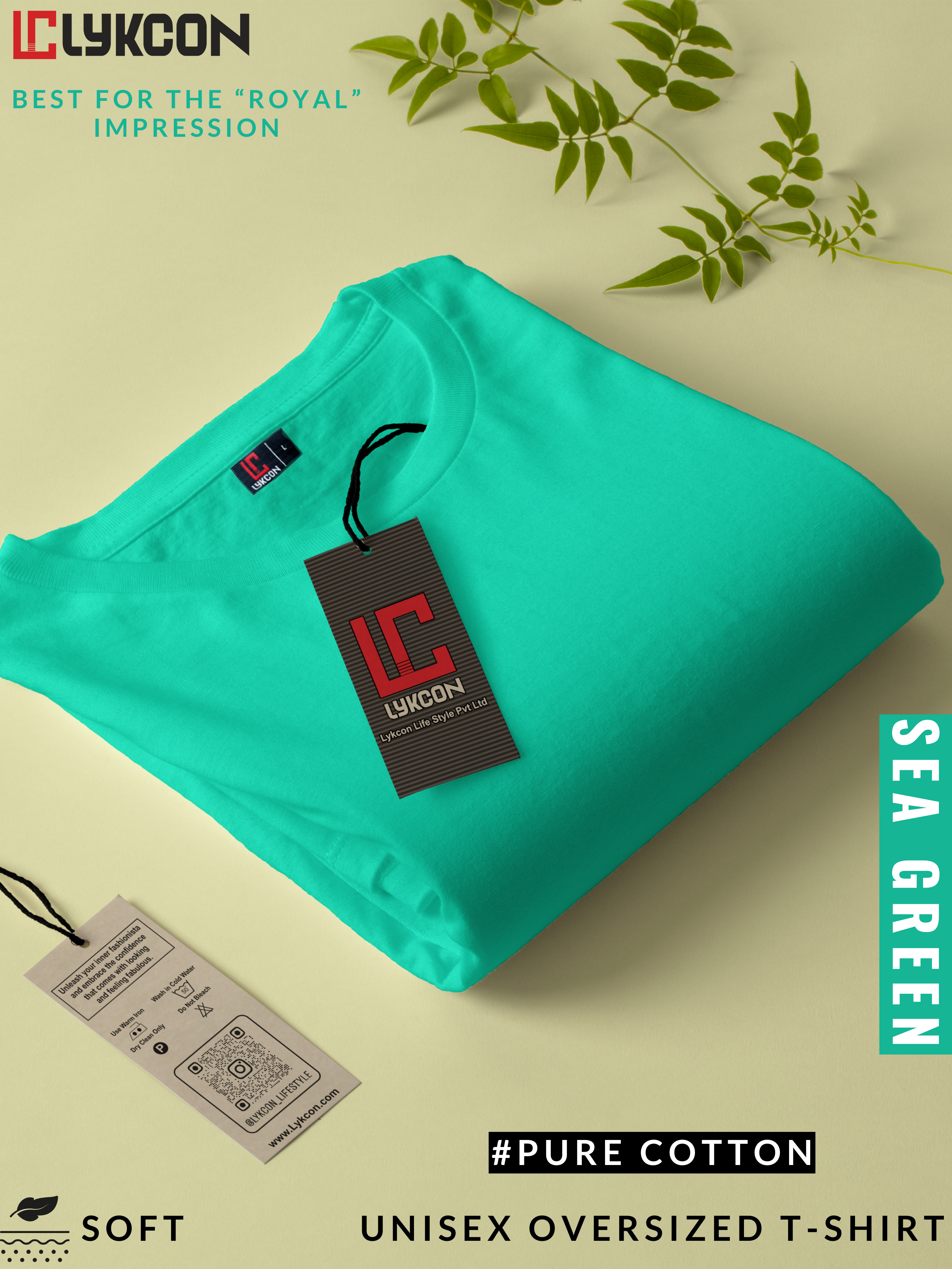 Pick Any-3 Oversized Unisex Solid T-Shirt Combo