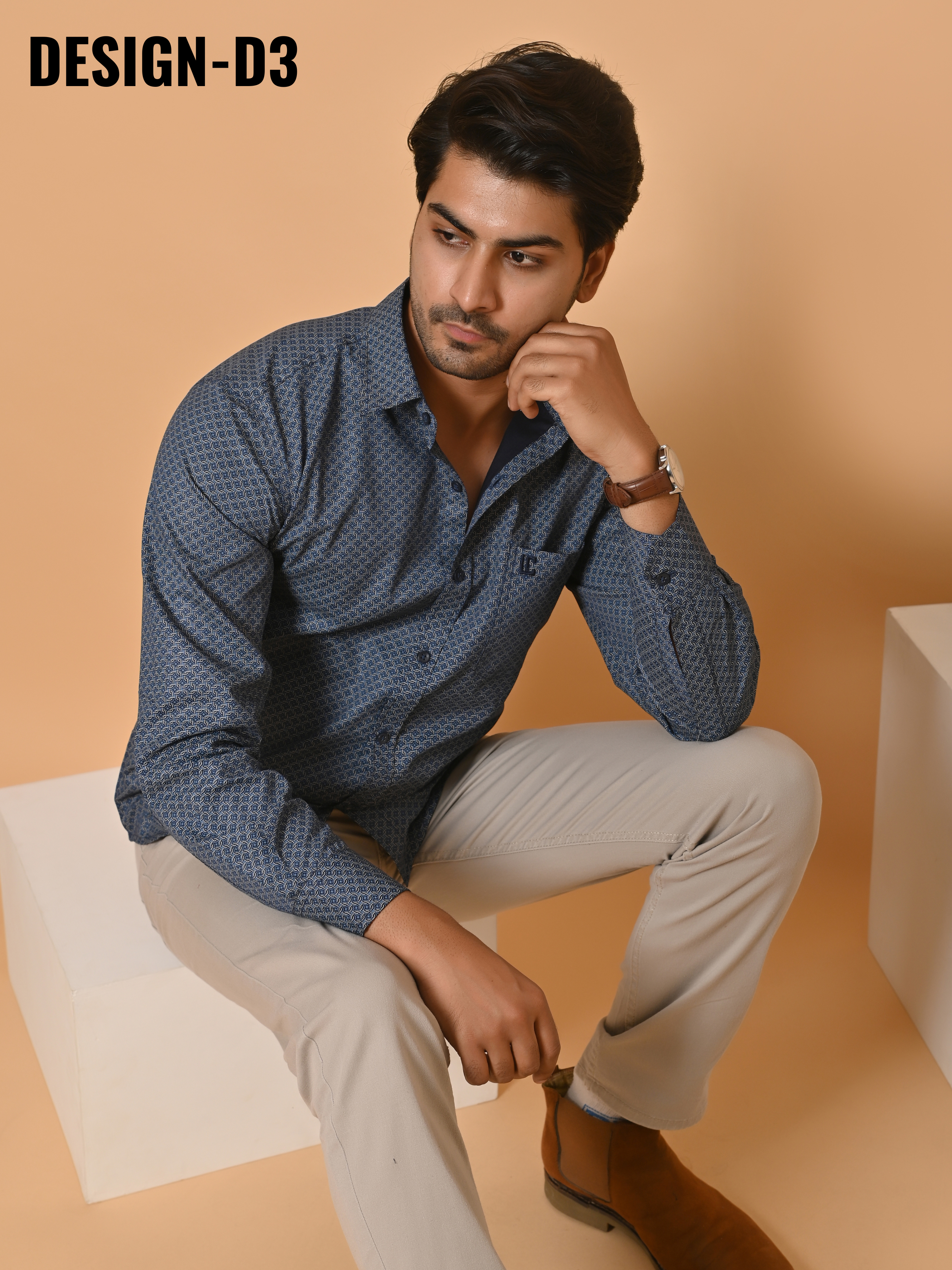 Lykcon Men's Premium Satin  Full Sleeves Printed Shirts:Pick Any 2 @ 2199