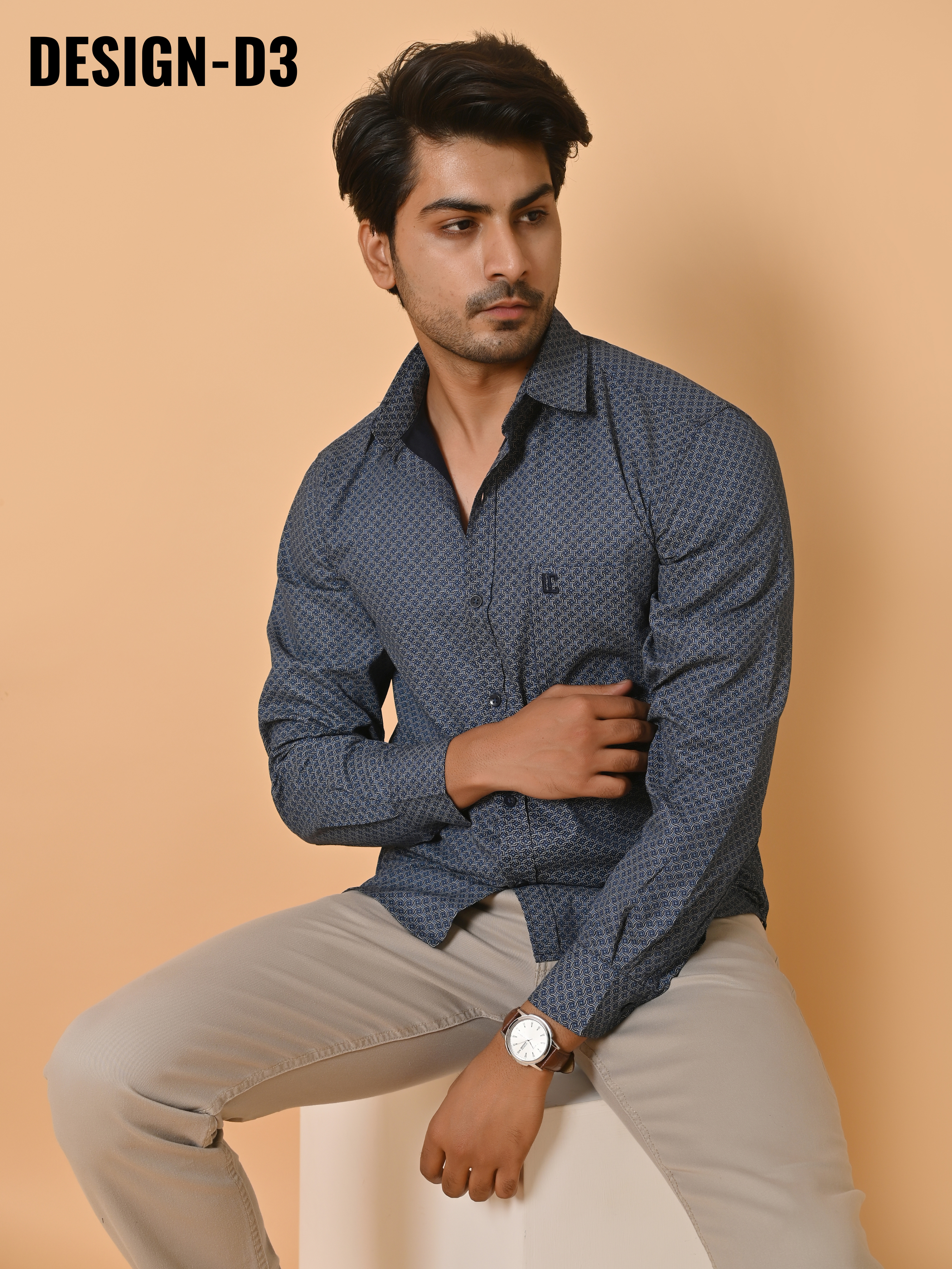 Lykcon Men's Premium Satin  Full Sleeves Printed Shirts:Pick Any 2 @ 2199