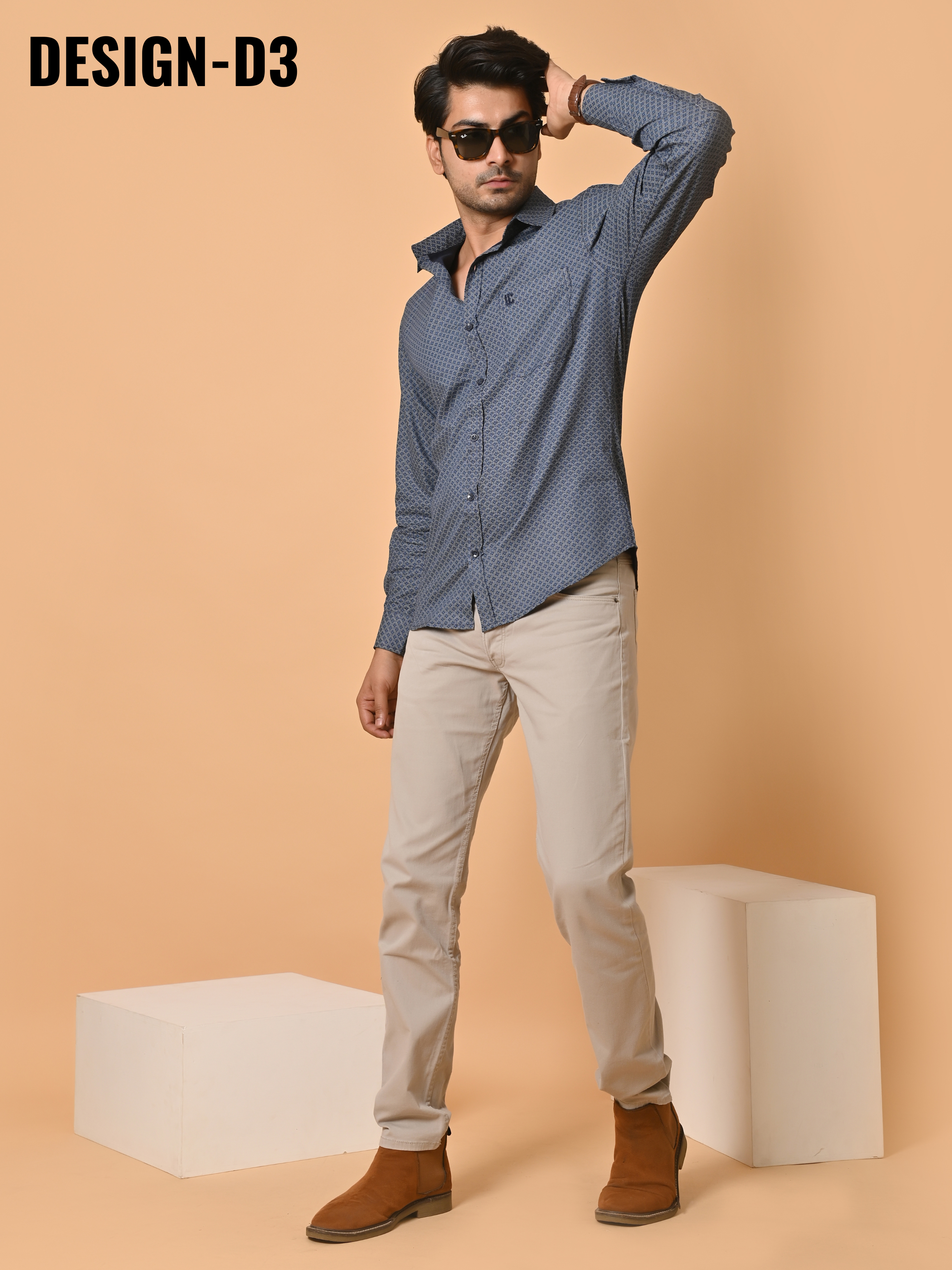 Lykcon Men's Premium Satin  Full Sleeves Printed Shirts:Pick Any 2 @ 2199