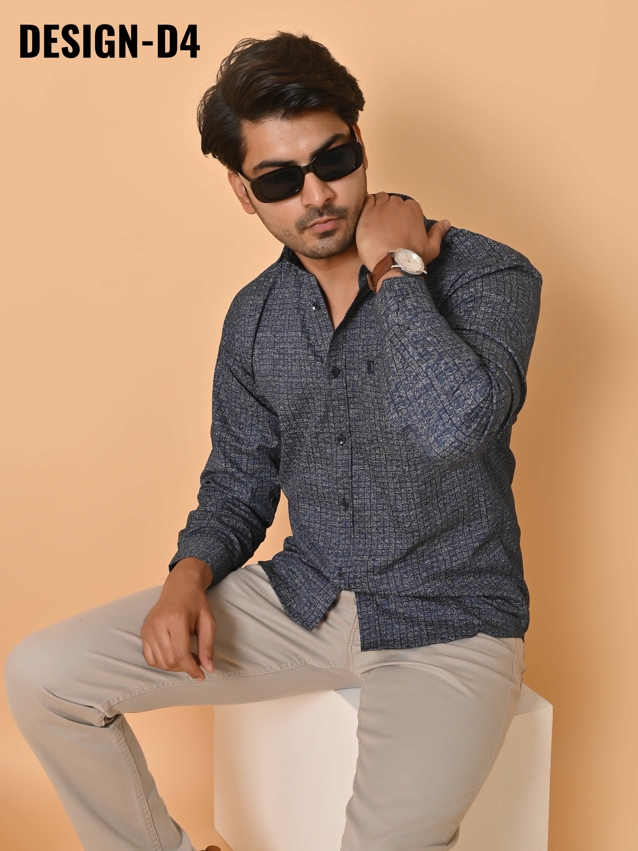 Lykcon Men's Premium Satin  Full Sleeves Printed Shirts:Pick Any 2 @ 2199