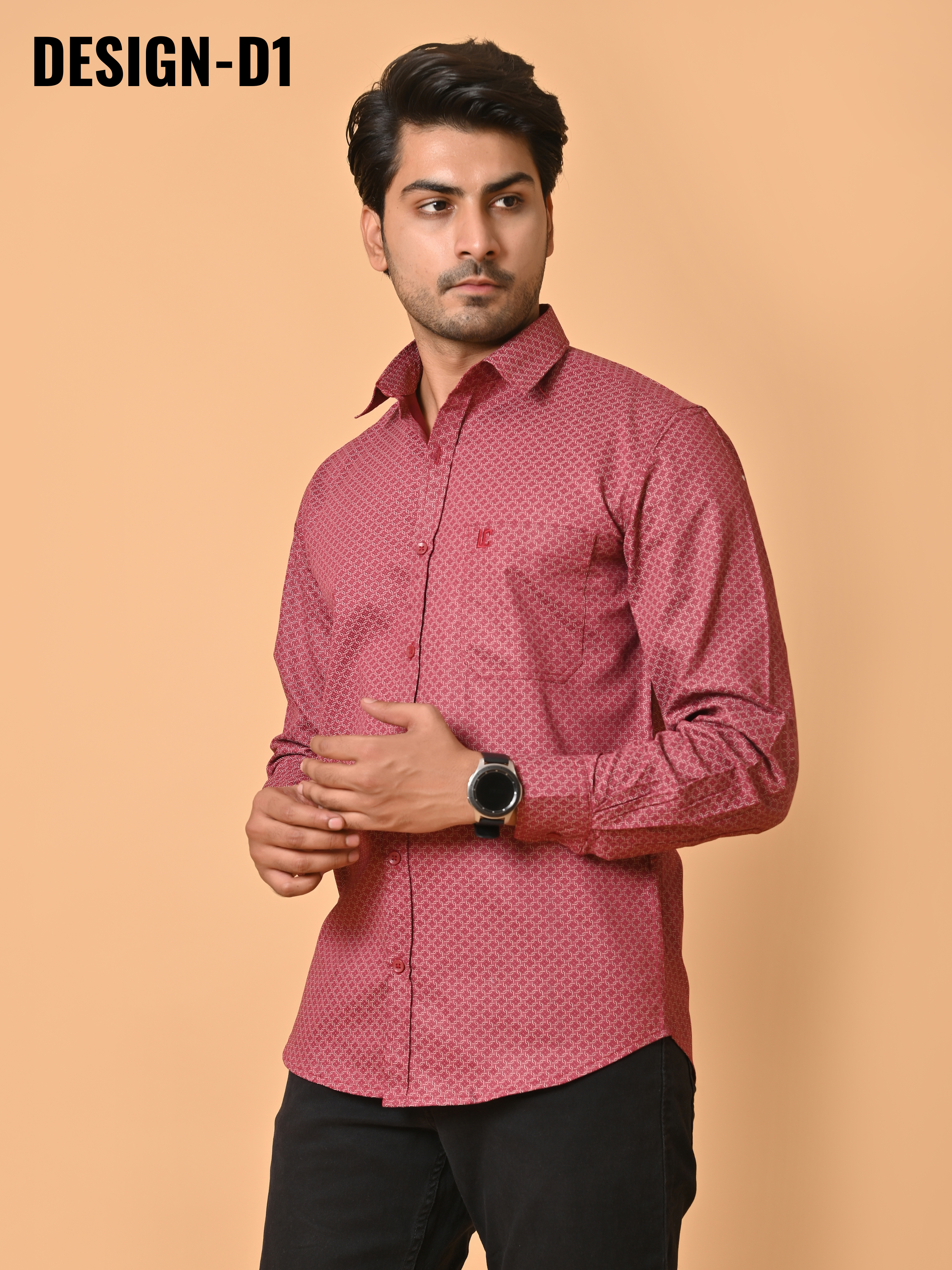 Lykcon Men's Premium Satin  Full Sleeves Printed Shirts:Pick Any 2 @ 2199