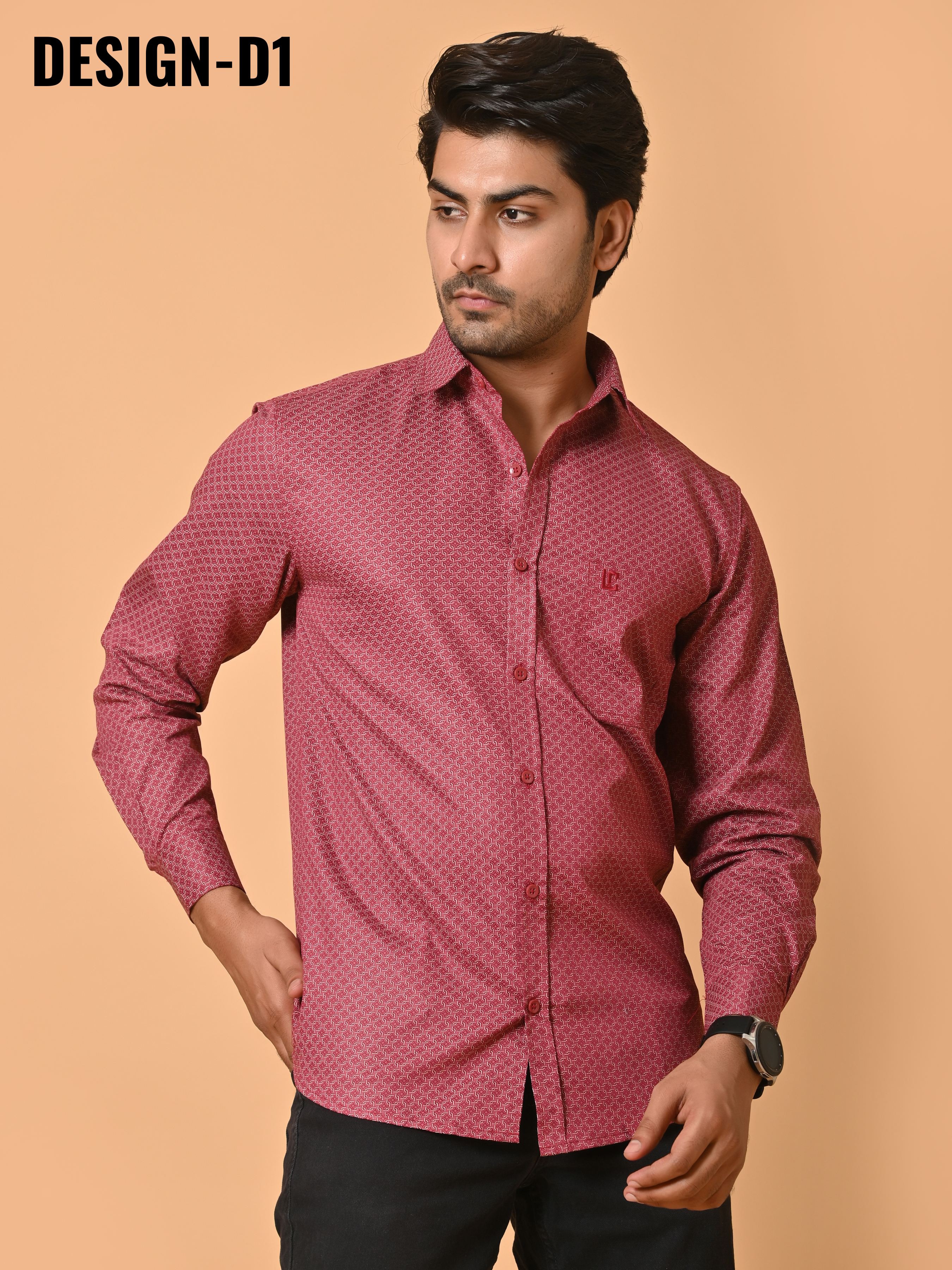 Lykcon Men's Premium Satin  Full Sleeves Printed Shirts:Pick Any 2 @ 2199