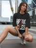 Women's Cotton Graphic Printed Oversized T-shirt : Break Rules