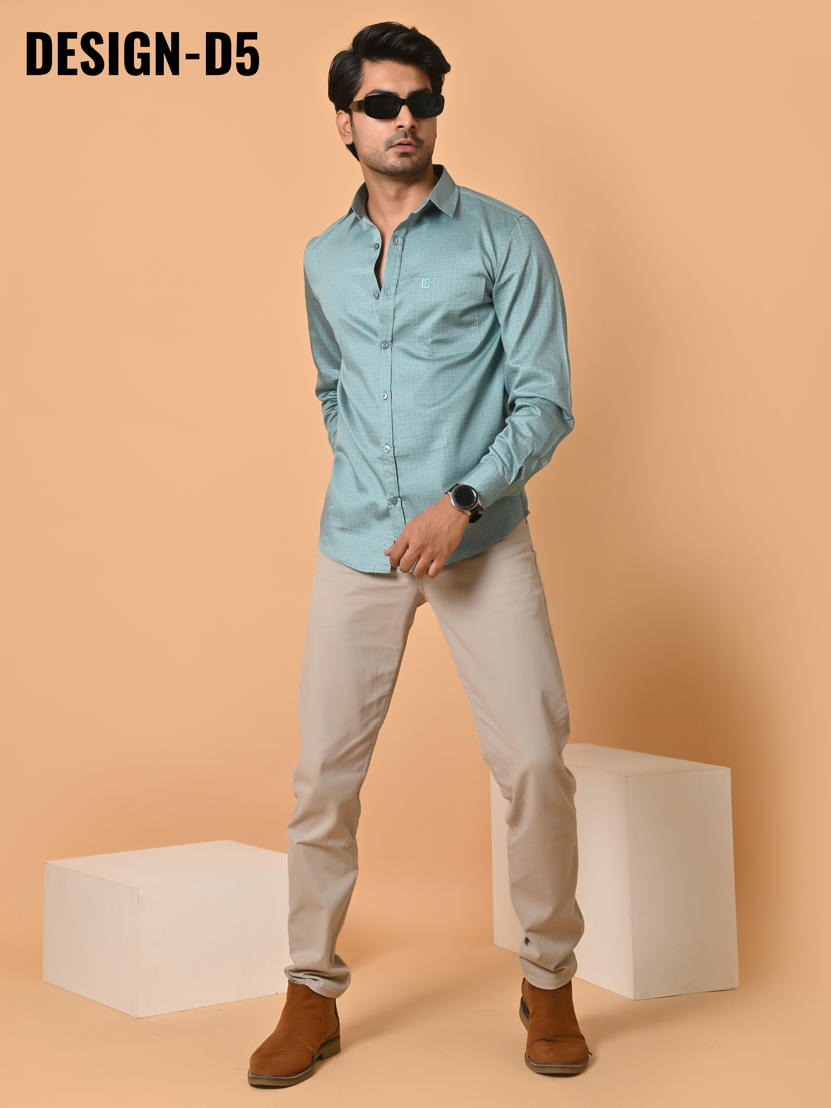 Lykcon Men's Premium Satin  Full Sleeves Printed Shirts:Pick Any 2 @ 2199