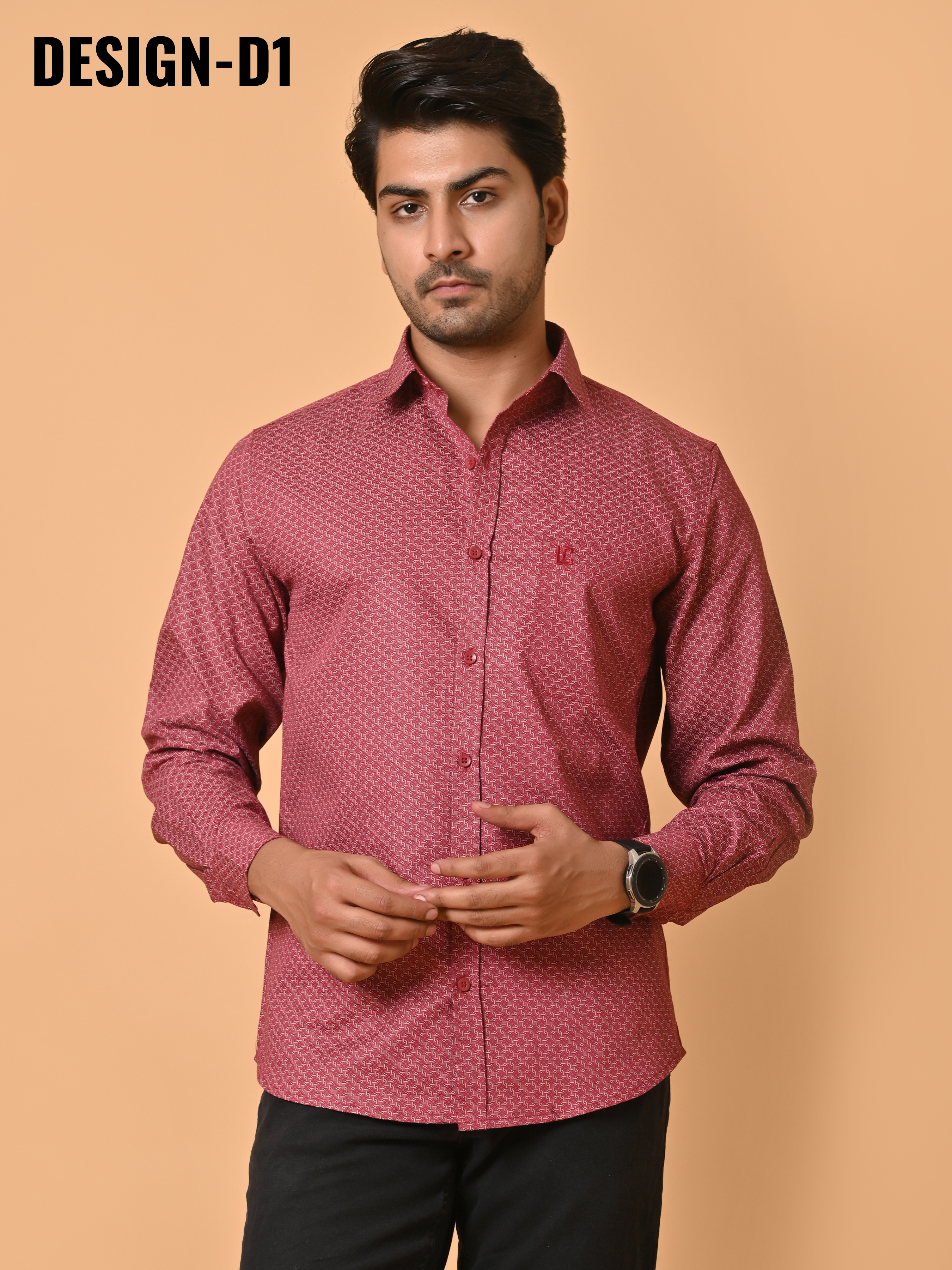 Lykcon Men's Premium Satin  Full Sleeves Printed Shirts:Pick Any 2 @ 2199