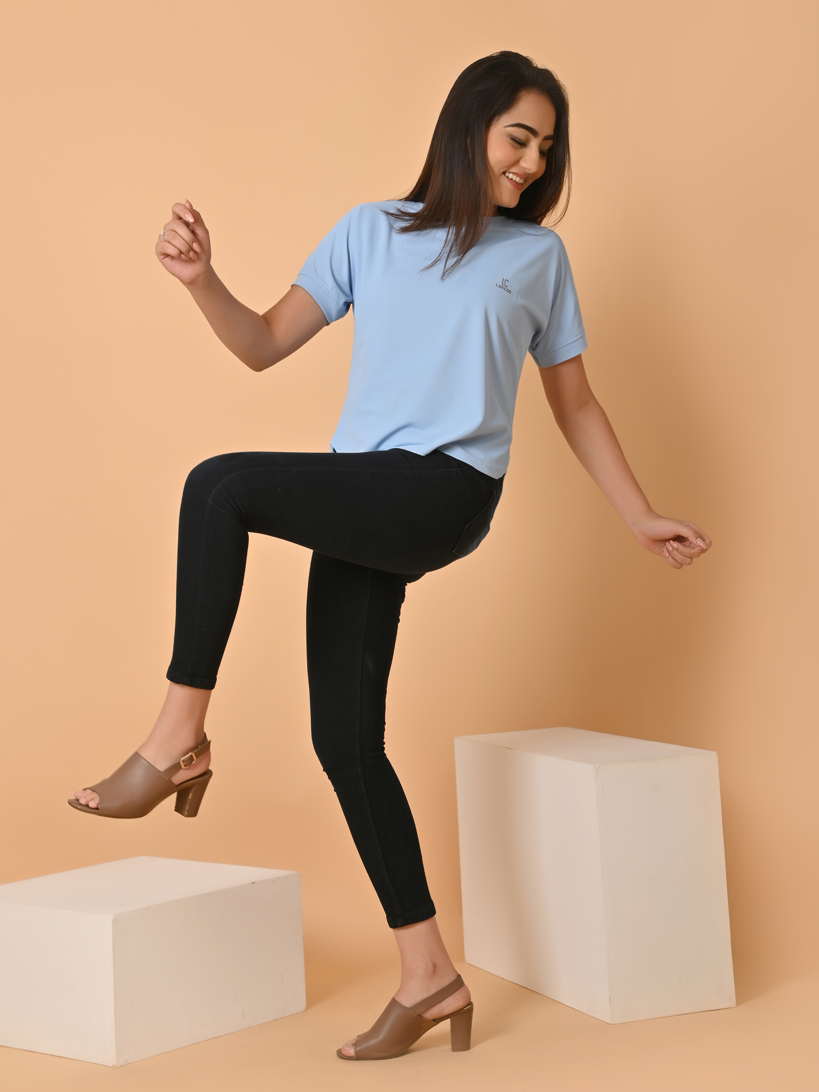 Women's Rapid Dry Asymmetric Tops: Pick Any 3 : 999