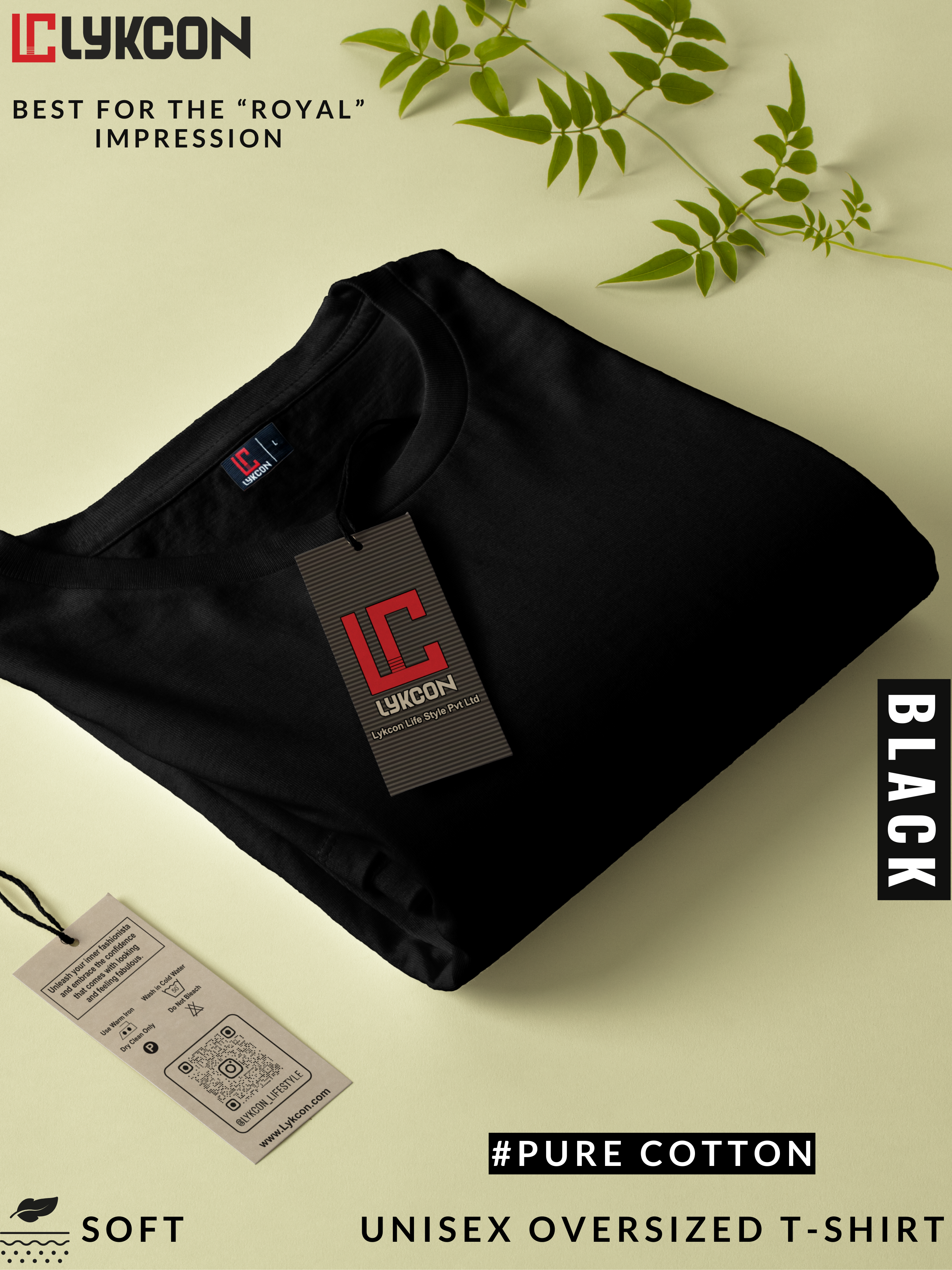 Pick Any-3 Oversized Unisex Solid T-Shirt Combo