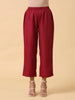 Basic V-Neck Kurta Set with Pants