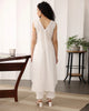 Basic V-Neck Kurta Set with Pants
