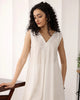 Basic V-Neck Kurta Set with Pants