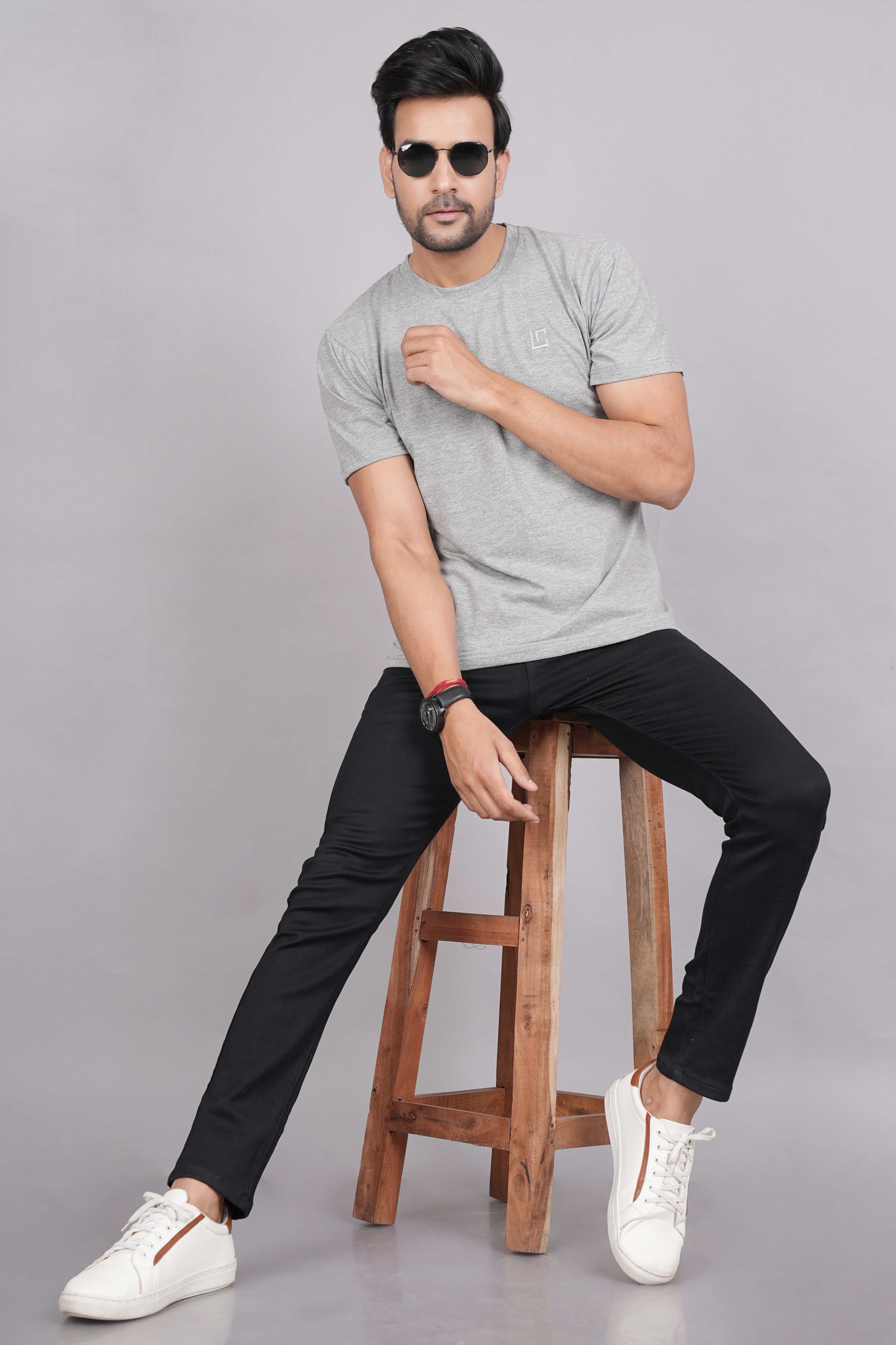 Pick Any-4 Plain T-Shirt Combo