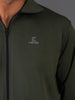 "SwiftFlex, Men's 4-Way Lycra Jackets: Army Green"