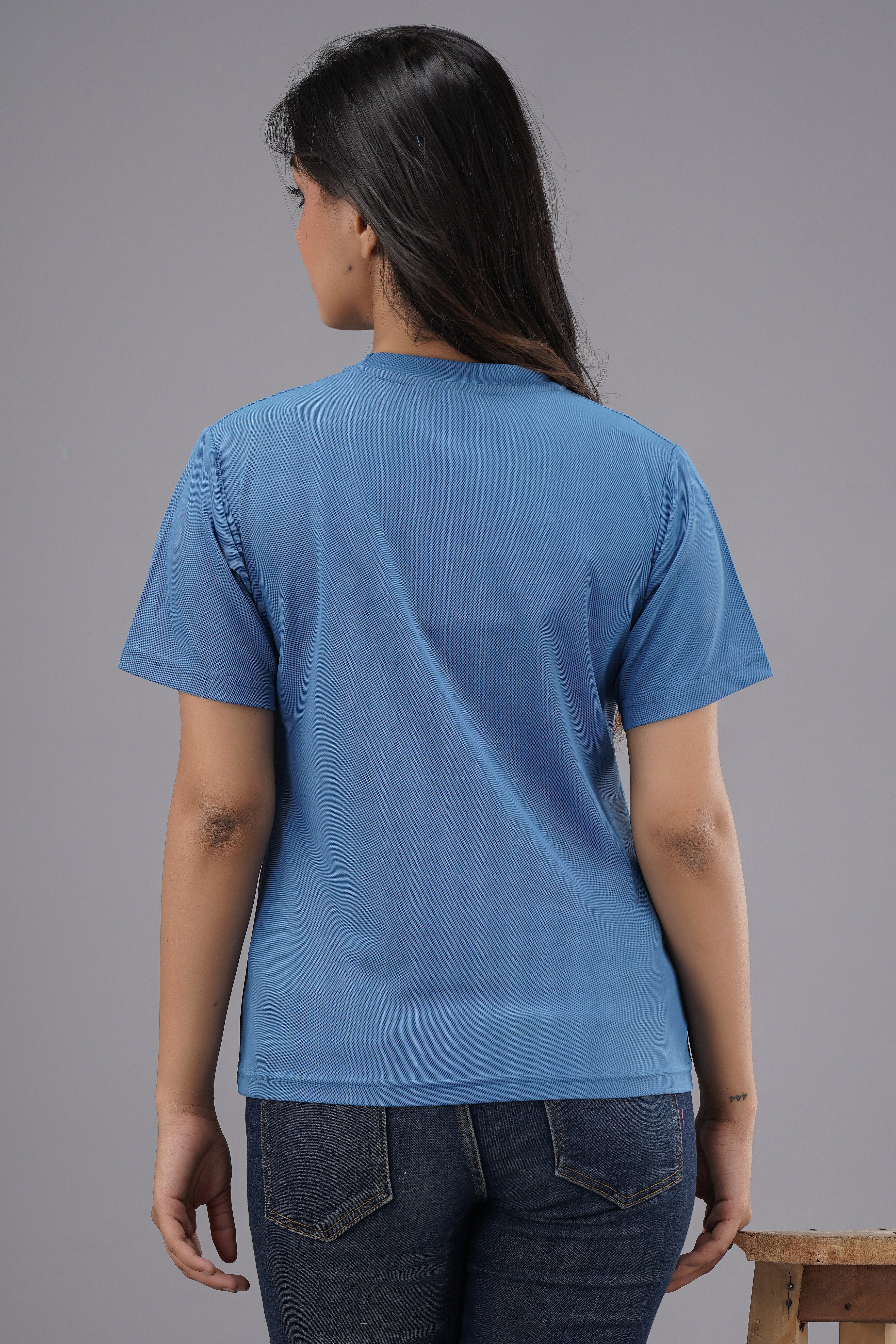 Lykcon Women's Premium Rapid Dry Top-Airforce Blue