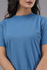 Lykcon Women's Premium Rapid Dry Top-Airforce Blue