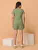 Women's Co-ords Set- Warm Green