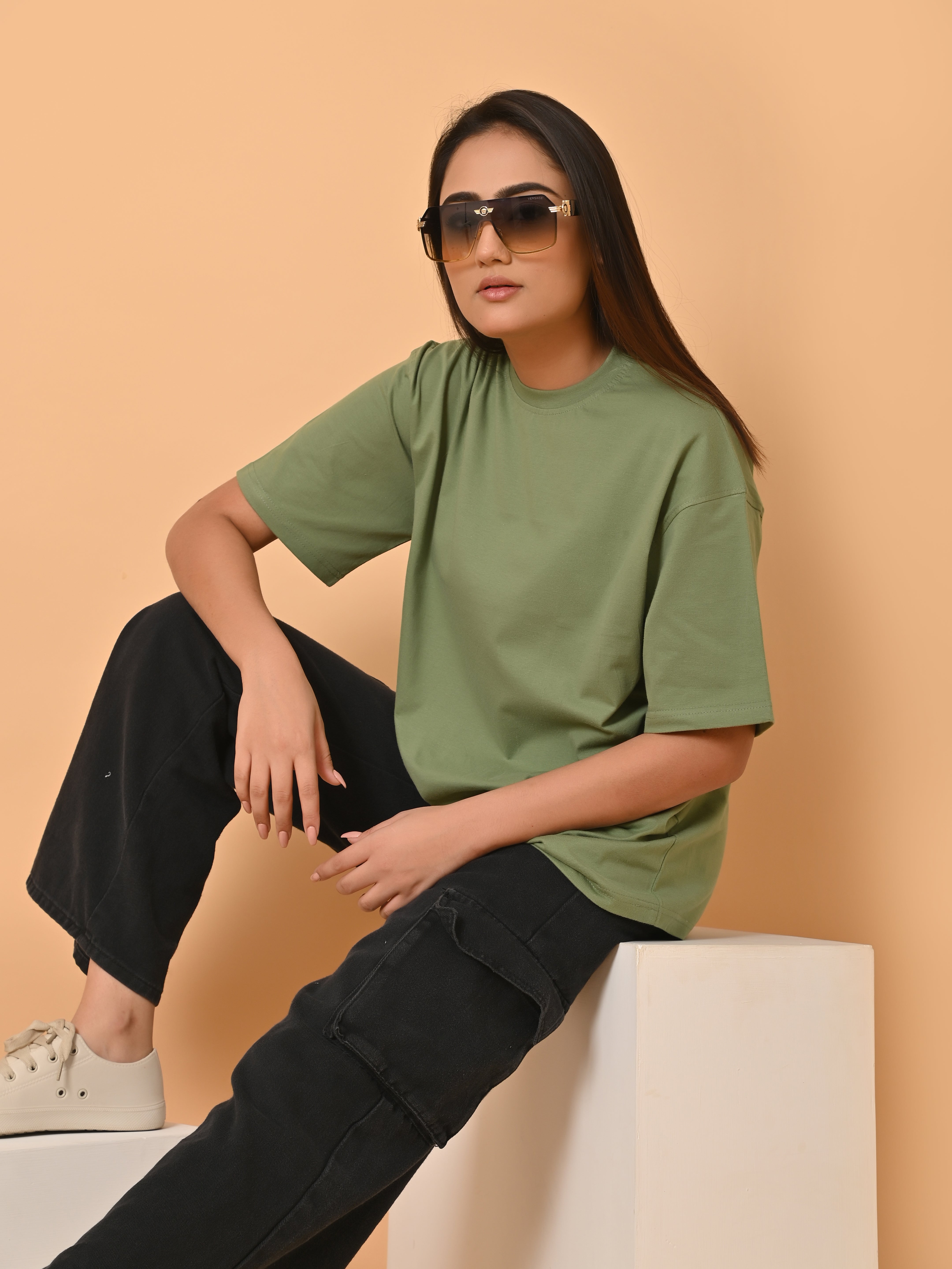 Oversized Solid: Luxury Cotton Lycra: Pick Any 4 @ 1999