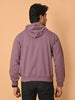 "Cotton Haven: Men's Dark Lavender Hoodies Collection"