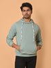 "Cotton Haven: Men's Mint Green Hoodies Collection"