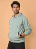 "Cotton Haven: Men's Mint Green Hoodies Collection"