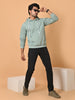 "Cotton Haven: Men's Mint Green Hoodies Collection"