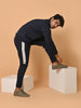 Lykcon Men's Track Suit: Midnight Blue