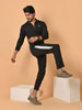 Lykcon Men's Track Suit: Black Brilliance