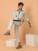 Lykcon Men's Track Suit: Pale Slate Grey