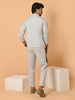 Lykcon Men's Track Suit: Pale Slate Grey