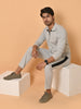 Lykcon Men's Track Suit: Pale Slate Grey