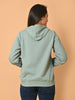 "Cotton Haven: Women's Mint Green Hoodies Collection"