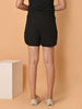 LYKCON Women's NS Lycra Activewear Running Shorts: Black, White
