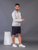 "SwiftFlex, Men's 4-Way Lycra Jackets: Light Grey"