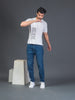 Men Soft Polyester White  Printed Tshirt Premium Soft Fabric- "Believe"