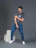 Men Soft Polyester Dark Grey Printed Tshirt Premium Soft Fabric- "Limited Edition"