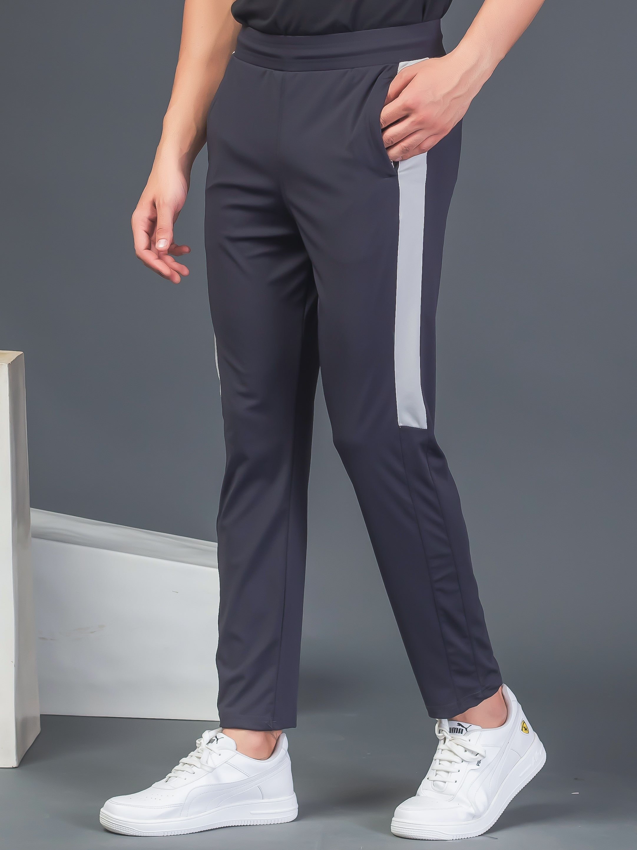 Mens lycra track pants 2025