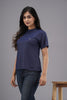 Lykcon Women's Premium Rapid Dry Top-Navy Blue