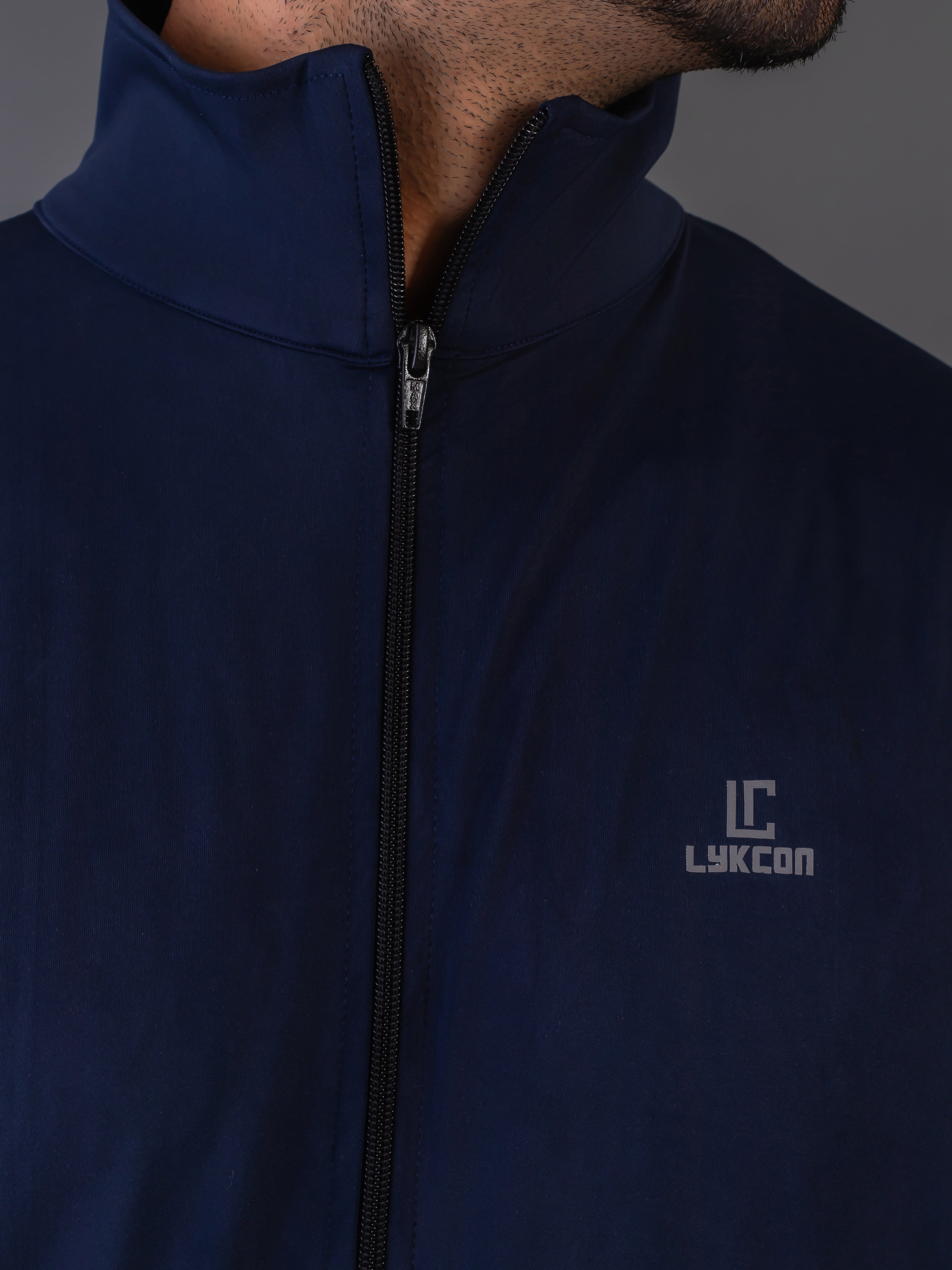 "SwiftFlex, Men's 4-Way Lycra Jackets: Navy Blue"