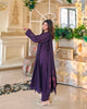 Graceful Elegance: Rayon Kurta Pant Dupatta Set with Lace Details – Lykcon