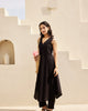 Basic V-Neck Kurta Set with Pants