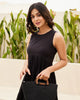 Classy Black Maxi Dress –Elegance & Comfort