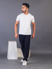 Lykcon Men's Round Neck Premium Cotton T-Shirt- White