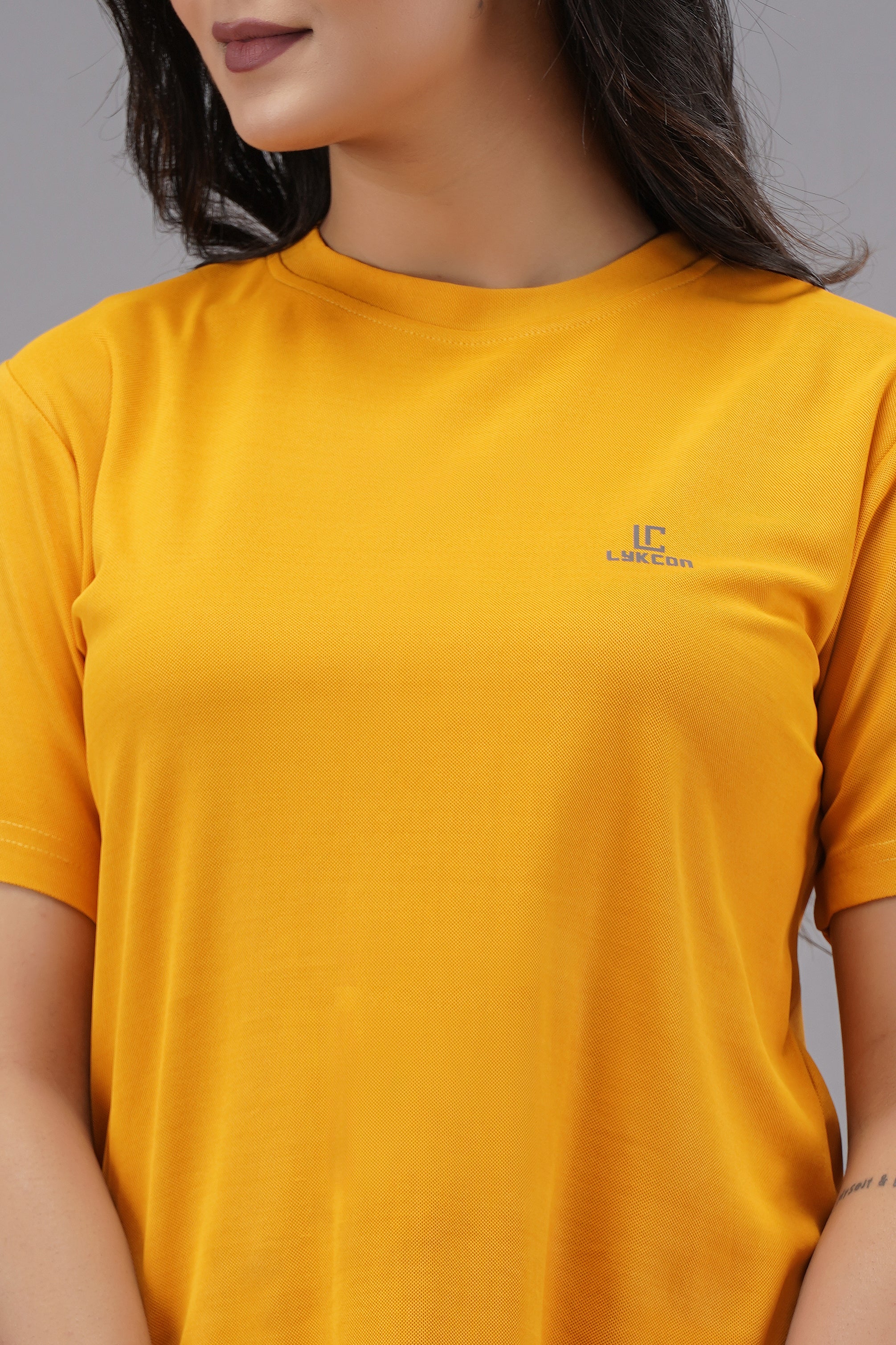 Lykcon Women's Premium Rapid Dry Top-Musard Yellow